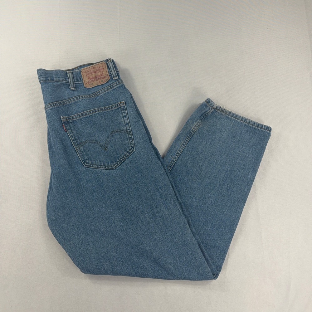 Y2K Levi's 550 Relaxed Fit Jeans Medium Wash Denim‎ Mens 38x32